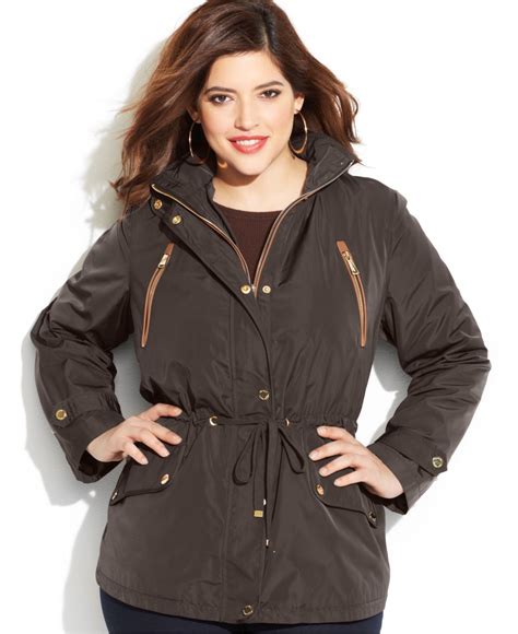 michael kors green women's coat|Michael Kors women's fitted jackets.